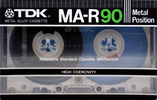 Compact Cassette: TDK  - MA-R 90