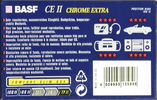 Compact Cassette: BASF  - CE II 60