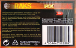 Compact Cassette: RAKS  - ED-S 46