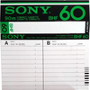 Compact Cassette: Sony  - BHF 60