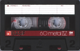 Compact Cassette: BASF  - Metal IV 60