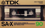 Compact Cassette: TDK  - SA-X 90