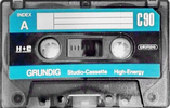 Compact Cassette:  Grundig - LHS 90