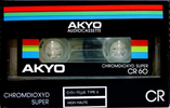 Compact Cassette: Swire Magnetics Akyo -  60