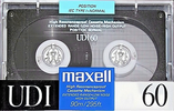 Compact Cassette: Maxell / Hitachi Maxell - UDI 60