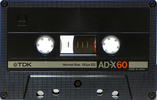 Compact Cassette: TDK  - AD-X 60