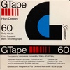 Compact Cassette: Unknown GTape -  60