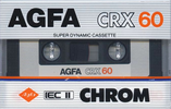 Compact Cassette: AGFA  - CRX 60