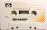 Compact Cassette:  Sharp -  