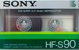 Compact Cassette: Sony  - HF-S 90