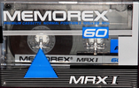 Compact Cassette: Memorex  - MRX I 60