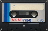 Compact Cassette: Mitsubishi Akai -  90