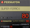 Compact Cassette:  Permaton - Super Ferro I 80