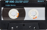 Compact Cassette: Sony  - HF-X 90