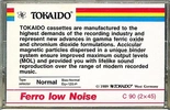 Compact Cassette: Unknown Tokaido -  90