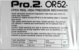 Compact Cassette:  Pro. 2 - OR52m 52