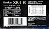 Compact Cassette: Saehan Konica - XR-I 10