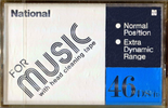 Compact Cassette: Matsushita National - DS 46