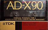 Compact Cassette: TDK  - AD-X 90