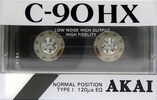 Compact Cassette Akai HX 90 Type I Normal 1989 Europe