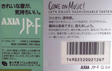 Compact Cassette: FUJI AXIA - JP-F 54