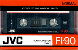 Compact Cassette: FUJI JVC - FI 90