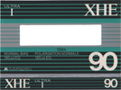 Compact Cassette:  Audio Magnetics - XHE Ultra 1 90