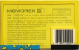 Compact Cassette: Memorex  - Cire I 50