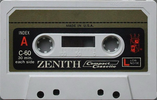 Compact Cassette: Unknown Zenith -  60