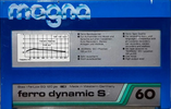 Compact Cassette Magna Ferro Dynamic S 60 Type I Normal 1987 Europe