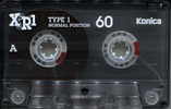 Compact Cassette:  Konica - XR1 60