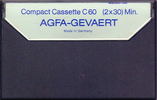 Compact Cassette: AGFA  -  60