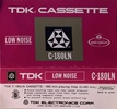 Compact Cassette TDK 180 "C-180LN" Type I Normal 1972 USA