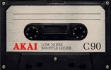 Compact Cassette Akai Canada 90 Type I Normal 1979 Canada