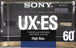 Compact Cassette: Sony  - UX-ES 60