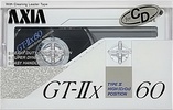 Compact Cassette: FUJI AXIA - GT-IIx 60