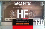 Compact Cassette: Sony  - HF 120