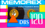 Compact Cassette: Memorex  - dBS 120