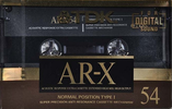 Compact Cassette: TDK  - AR-X 54