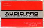 Compact Cassette: Unknown Audio Pro -  90