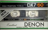 2 pack: Nippon Columbia / Denon Denon - DX7 60