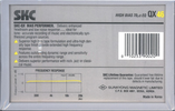 Compact Cassette: Sunkyong Magnetic Limited (SKM) SKC - QX 46