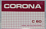 Compact Cassette:  Corona -  60