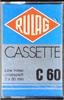 Compact Cassette:  Rulag -  60