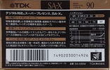 Compact Cassette: TDK  - SA-X 90