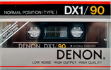 Compact Cassette: Nippon Columbia / Denon Denon - DX1 90