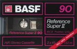 Compact Cassette: BASF  - Reference Super II 90