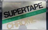 Compact Cassette: Radio Shack SUPERTAPE - Chrome 90