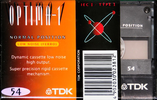 Compact Cassette: TDK  - Optima-1 54