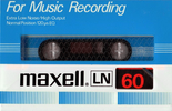 Compact Cassette: Maxell / Hitachi Maxell - LN 60